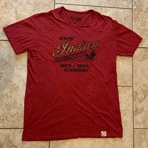 Indian Motorcycle Men's soft T-shirt Red size L